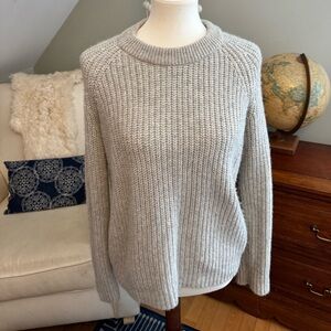 Alice Walk baby alpaca sweater pullover crew neck fisherman